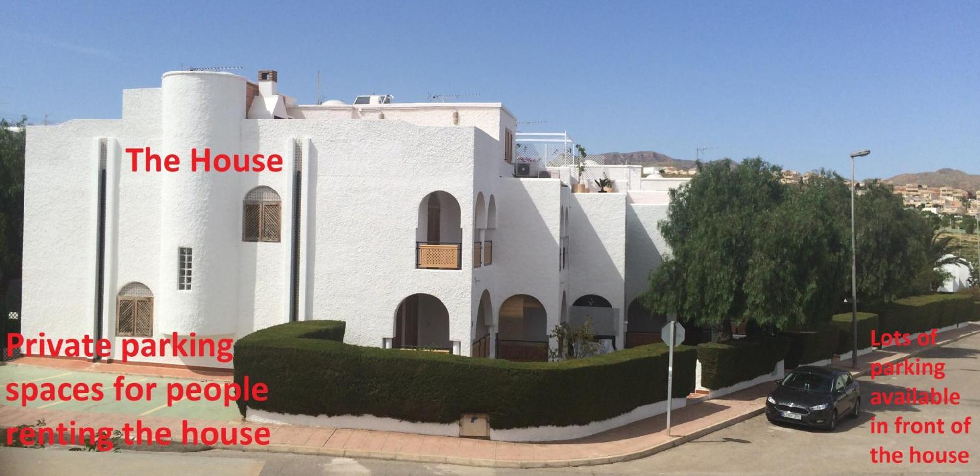 Puerto De Mazarron Large House With Roof Terrace & Sea Views-5 Guests Have 3 Bedrooms & 1 To 4 Guests Have 2 Bedrooms Eksteriør bilde